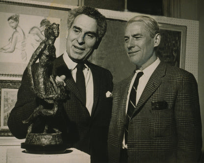 Willem De Kooning & Chaim Gross 1959