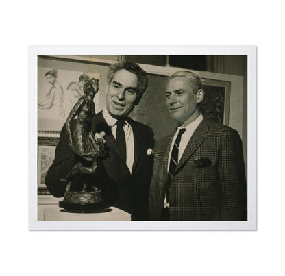 Willem De Kooning & Chaim Gross 1959