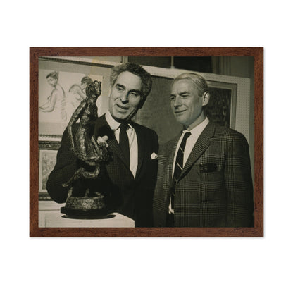 Willem De Kooning & Chaim Gross 1959