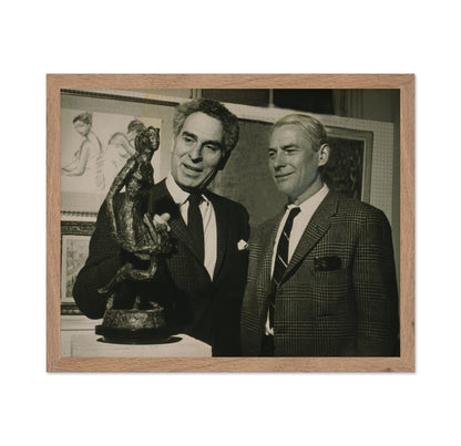 Willem De Kooning & Chaim Gross 1959