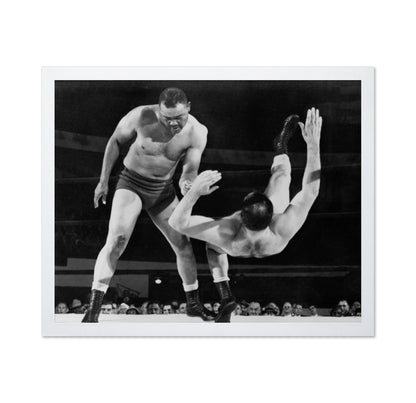 Joe Louis Wrestling Match 1956