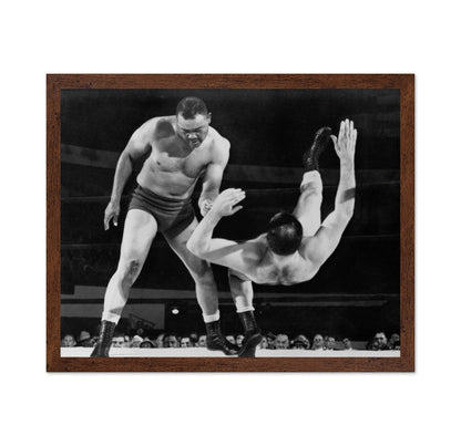 Joe Louis Wrestling Match 1956