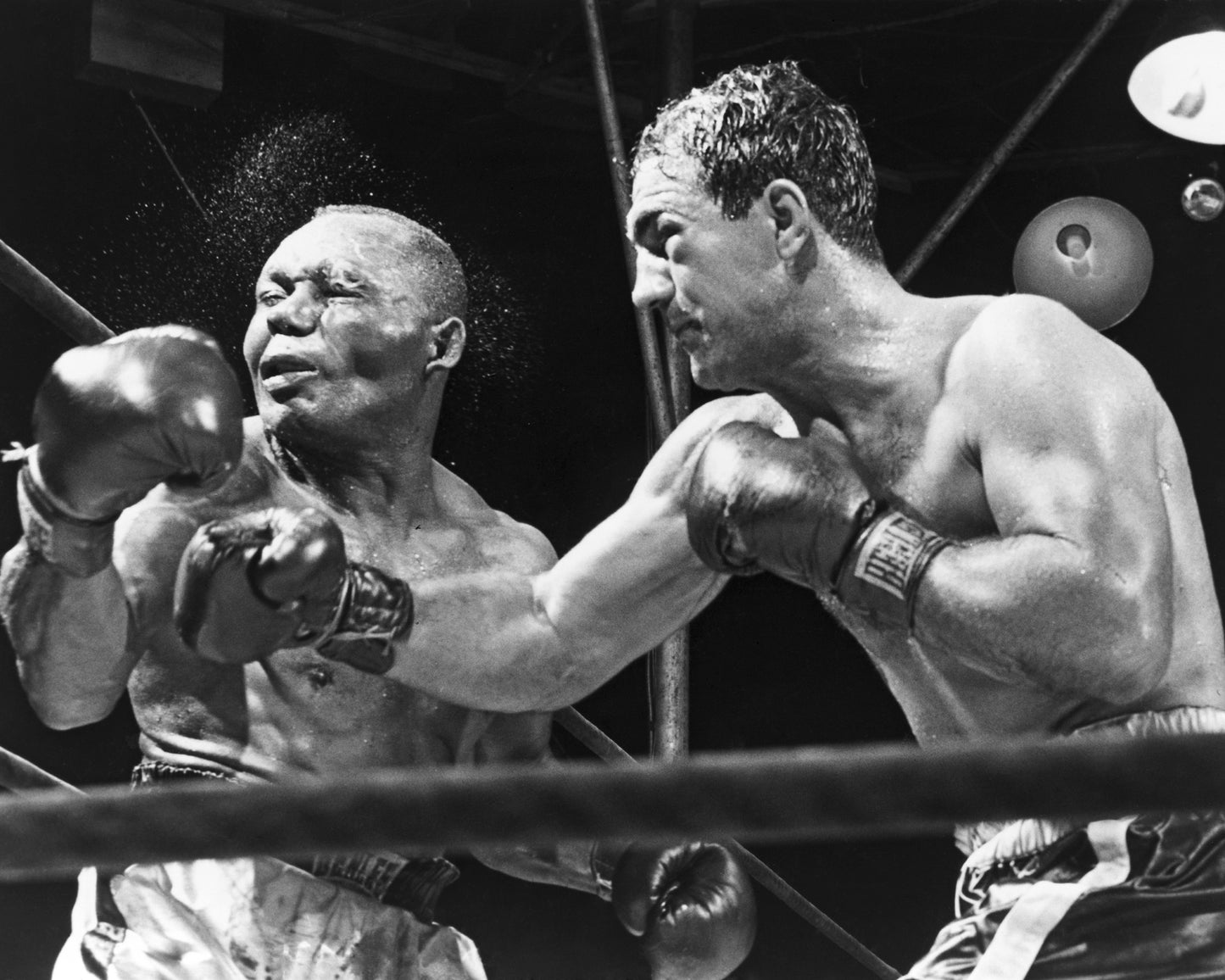 Rocky Marciano & Jersey Joe Walcott 1952