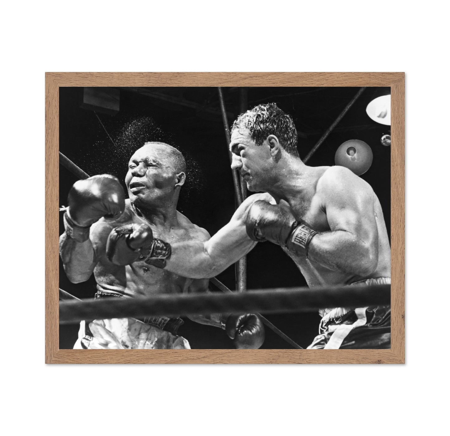 Rocky Marciano & Jersey Joe Walcott 1952