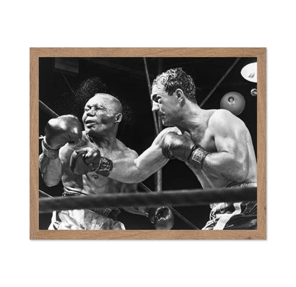 Rocky Marciano & Jersey Joe Walcott 1952