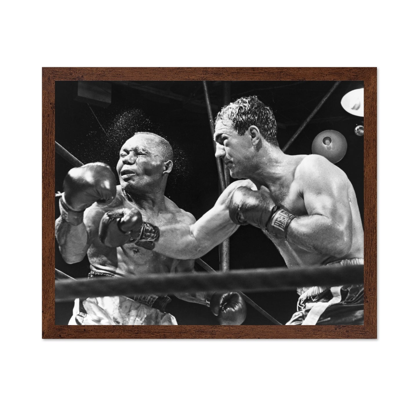 Rocky Marciano & Jersey Joe Walcott 1952