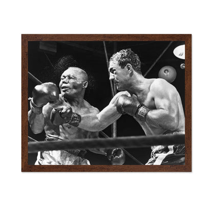 Rocky Marciano & Jersey Joe Walcott 1952
