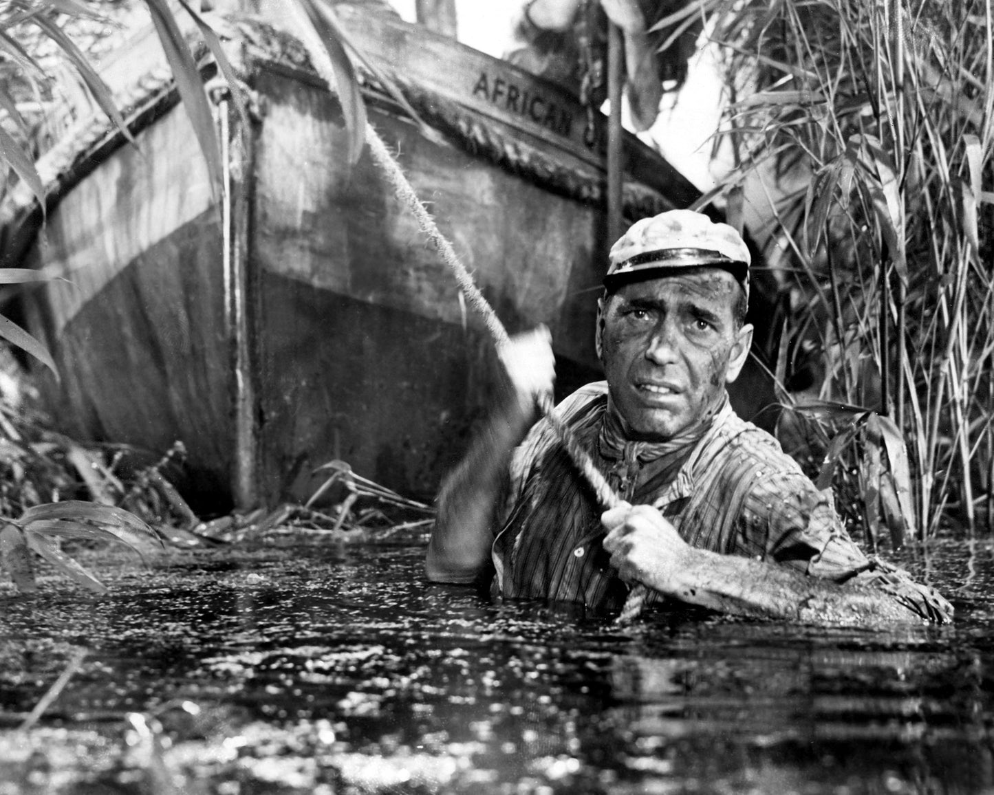 The African Queen 1951 Humphrey Bogart No2