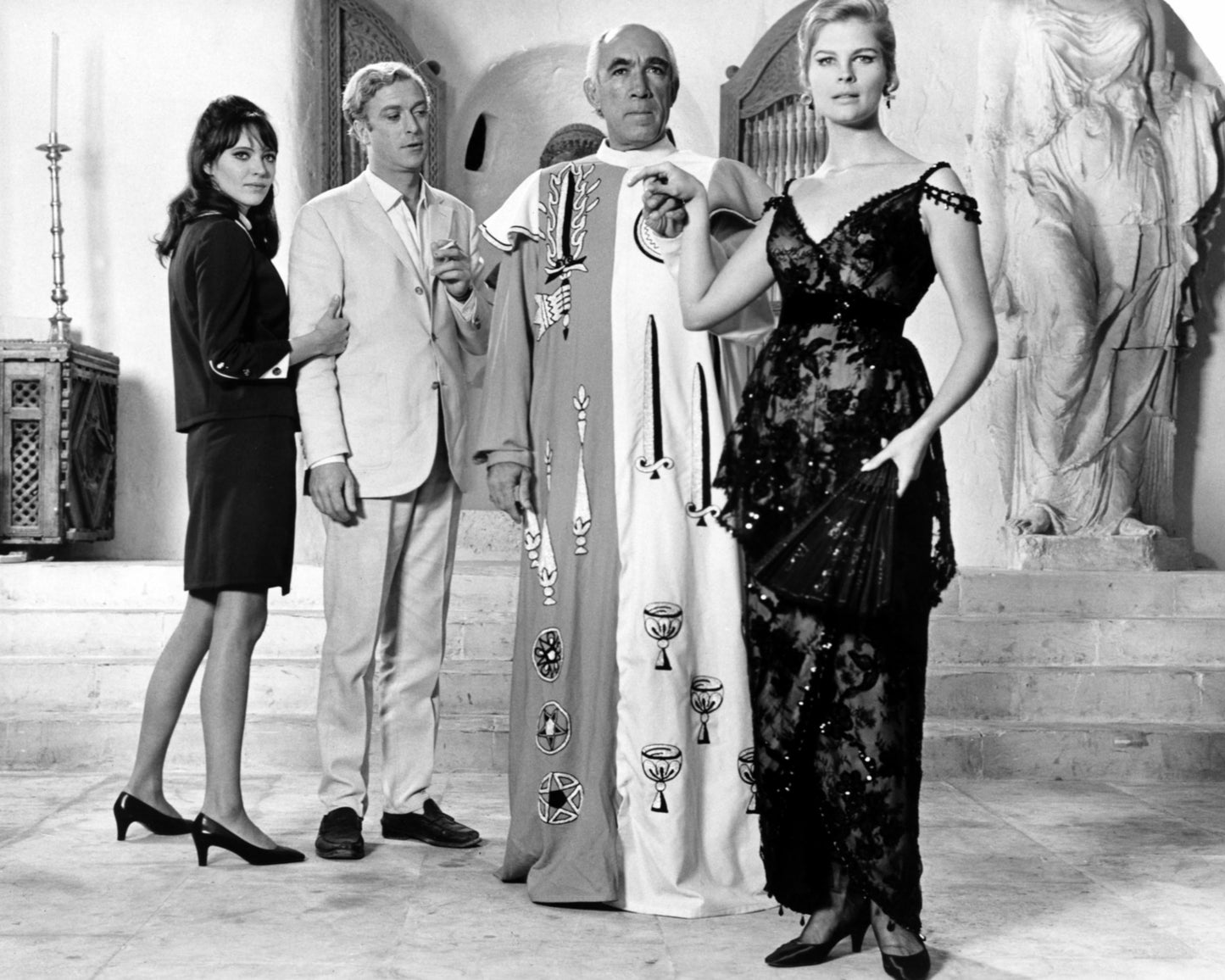 The Magus 1968 Anna Karina & Michael Caine
