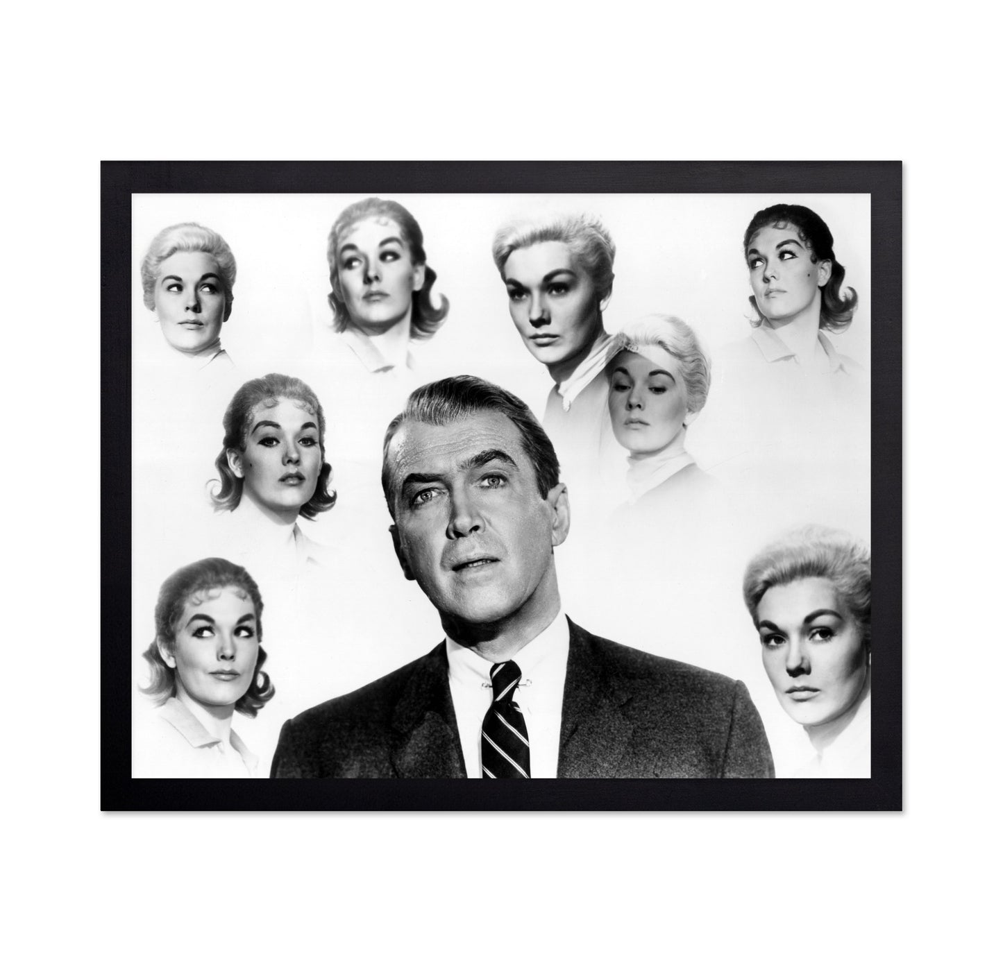 Vertigo 1958 Kim Novak James & Stewart No5