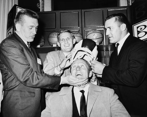 Johnny Unitas, Tommy Mcdonald & Jim Taylor Art Linkletter 1962