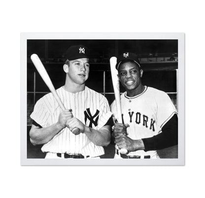 Mickey Mantle & Willie Mays 1950s
