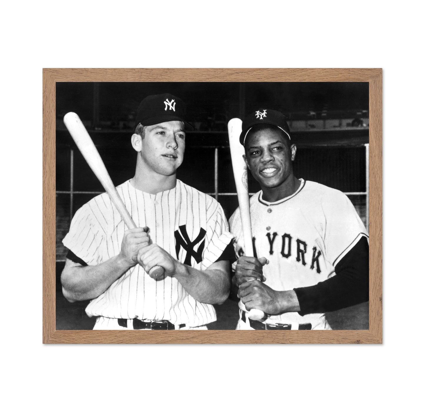 Mickey Mantle & Willie Mays 1950s