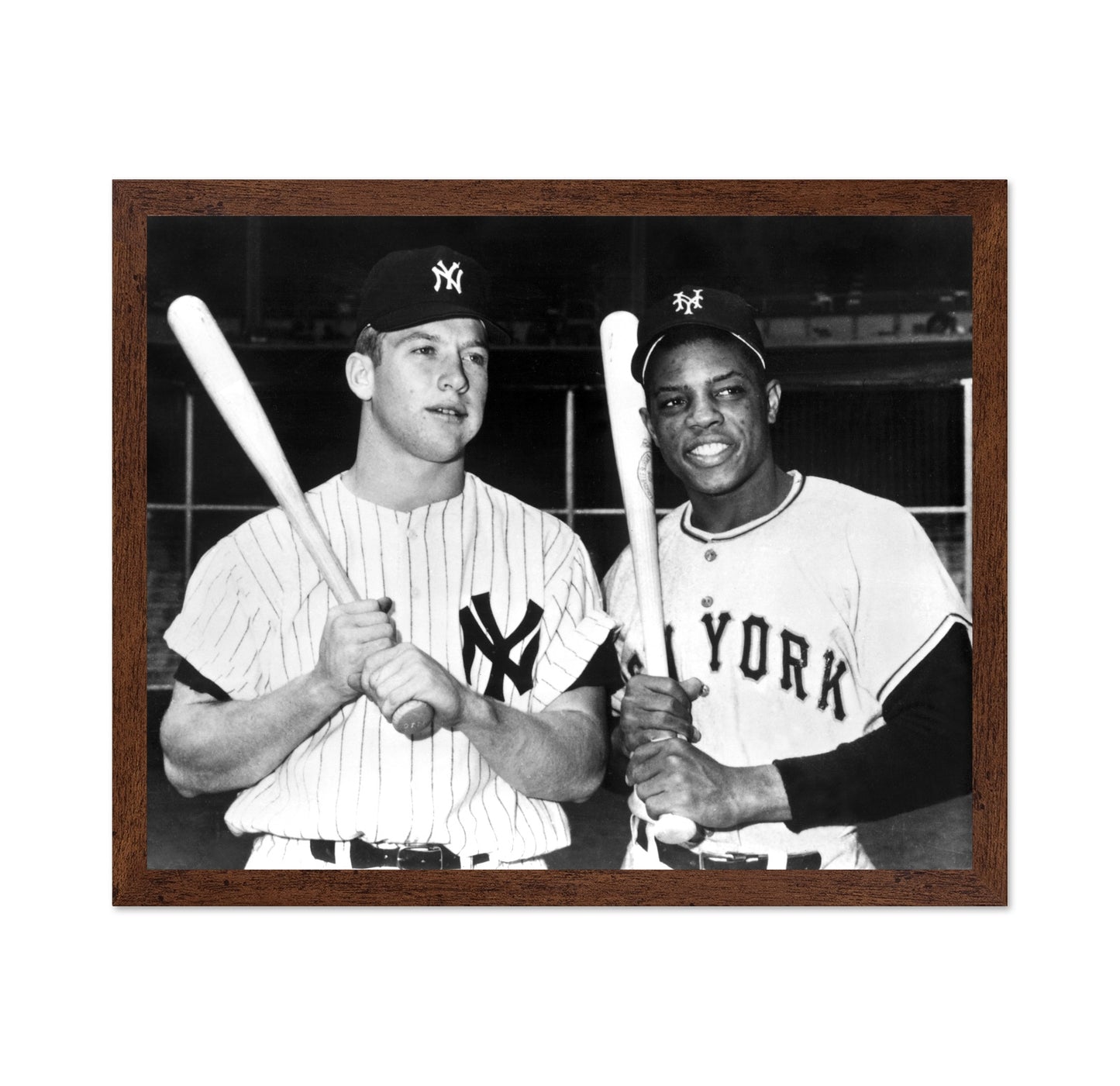 Mickey Mantle & Willie Mays 1950s