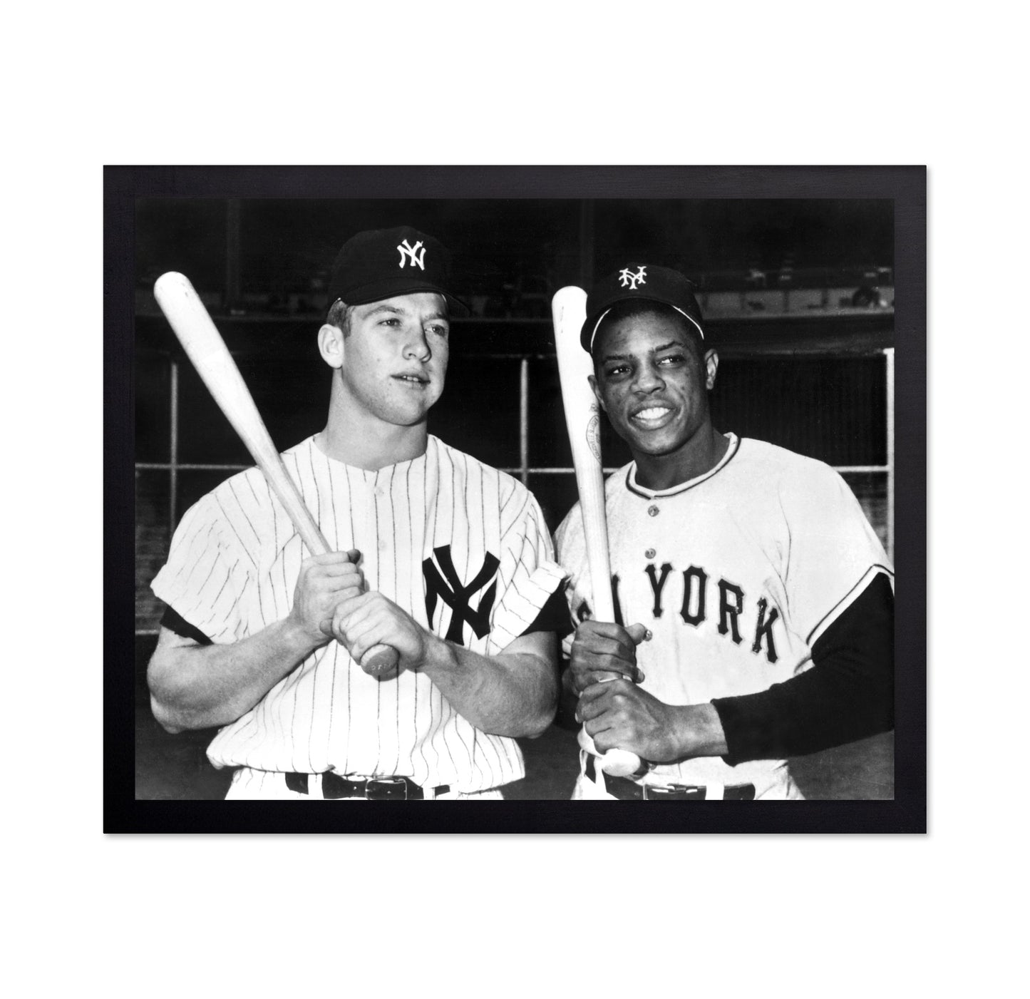 Mickey Mantle & Willie Mays 1950s