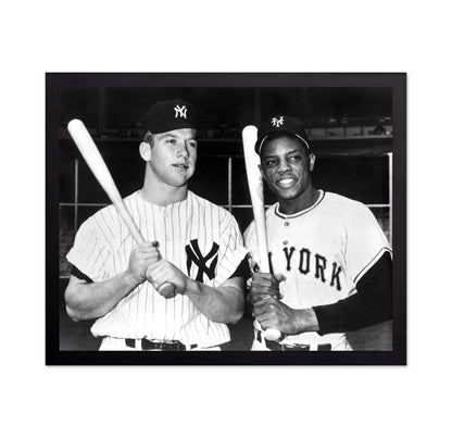 Mickey Mantle & Willie Mays 1950s