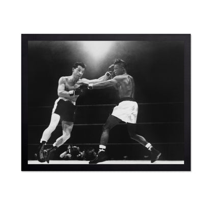 Rocky Graziano & Sugar Ray Robinson 1952