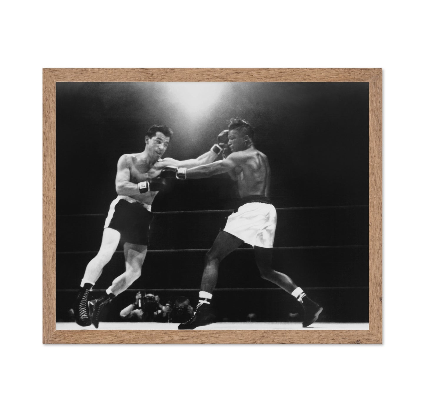Rocky Graziano & Sugar Ray Robinson 1952