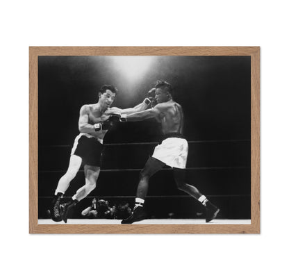 Rocky Graziano & Sugar Ray Robinson 1952