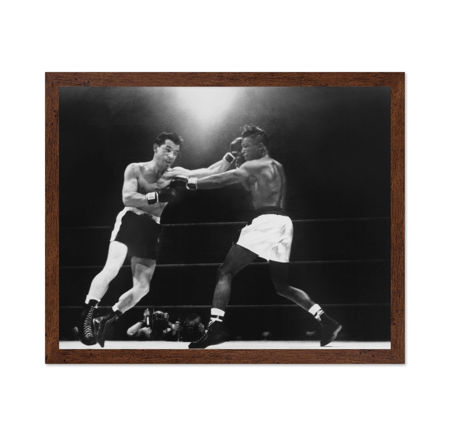 Rocky Graziano & Sugar Ray Robinson 1952