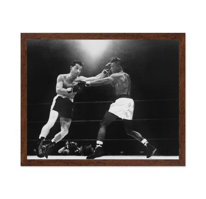Rocky Graziano & Sugar Ray Robinson 1952