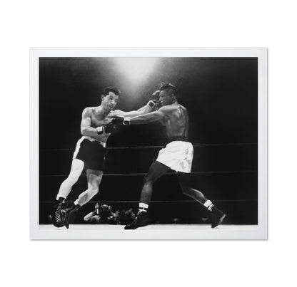 Rocky Graziano & Sugar Ray Robinson 1952