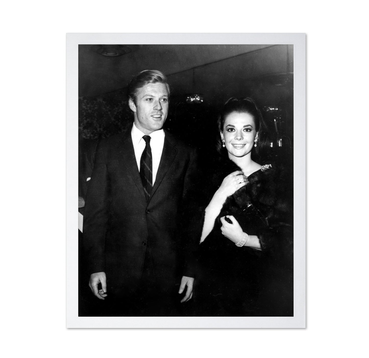 Robert Redford & Natalie Wood 1966