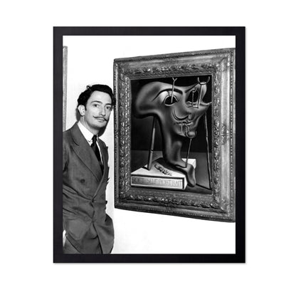 Salvador Dali, Steve Allen & Eva Gabor 1951 No2