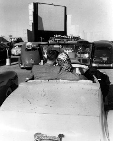 Iconic Drive In Theater 1950