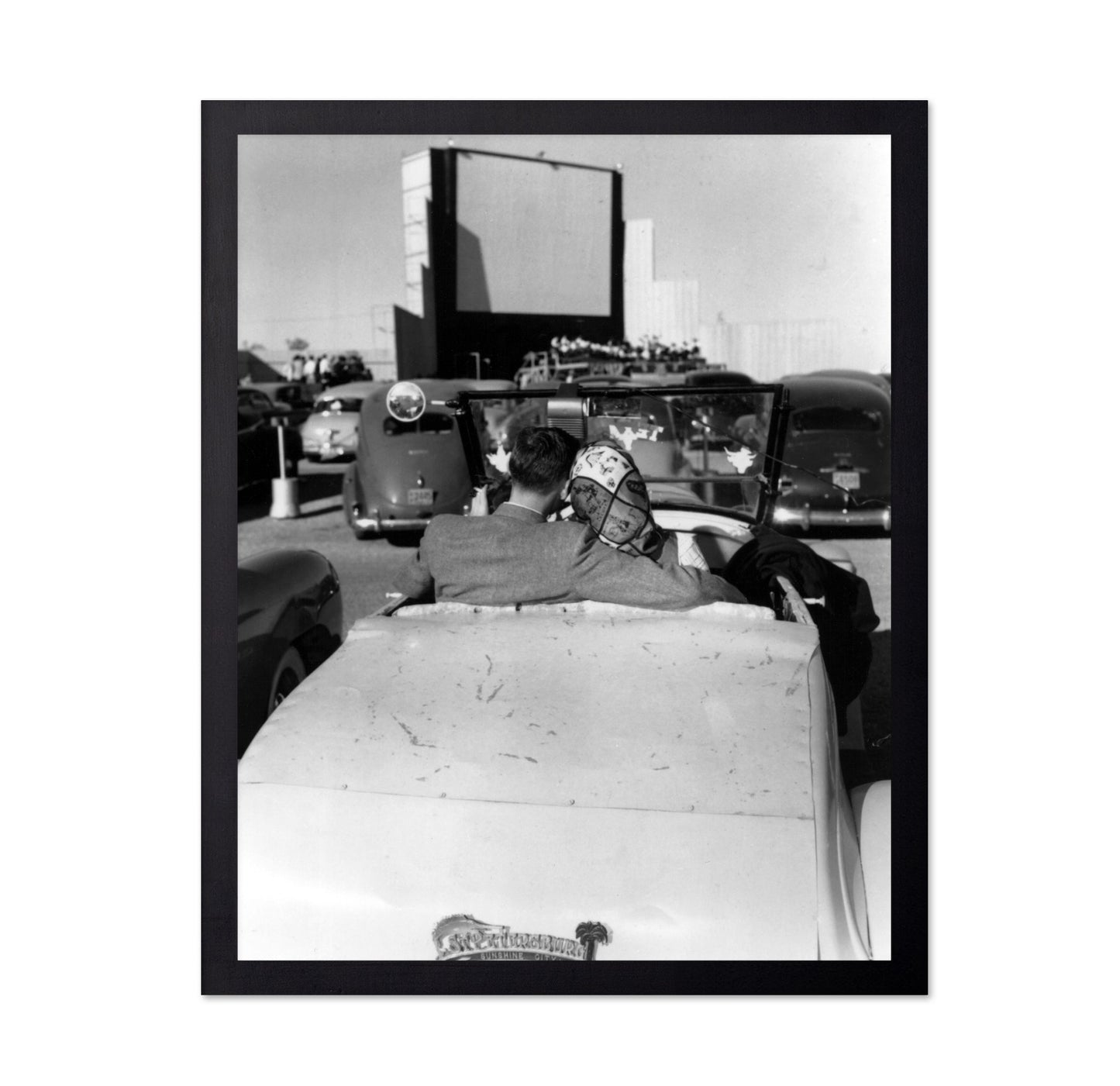 Iconic Drive In Theater 1950