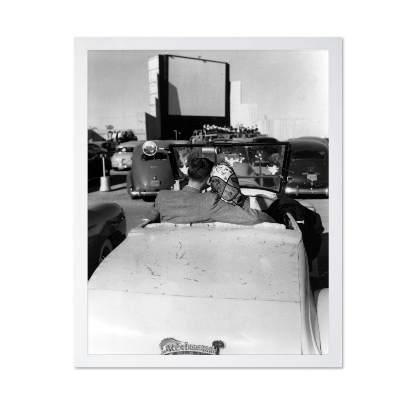 Iconic Drive In Theater 1950