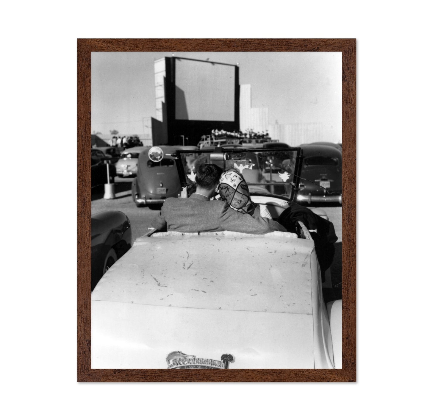 Iconic Drive In Theater 1950