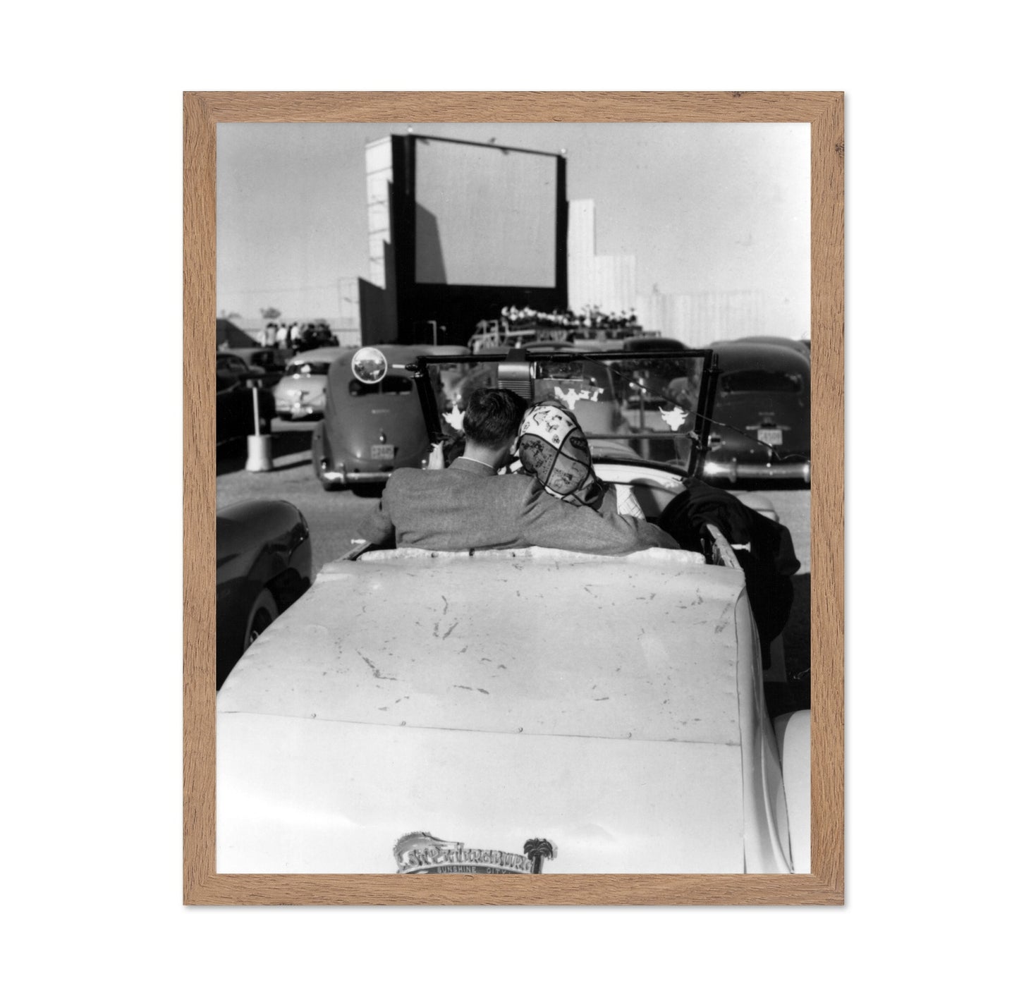 Iconic Drive In Theater 1950