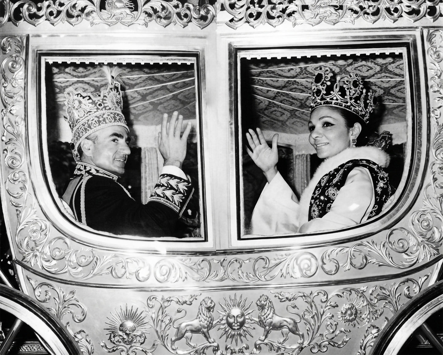 Mohammad Reza Pahlavi & Farah Pahlavi 1967