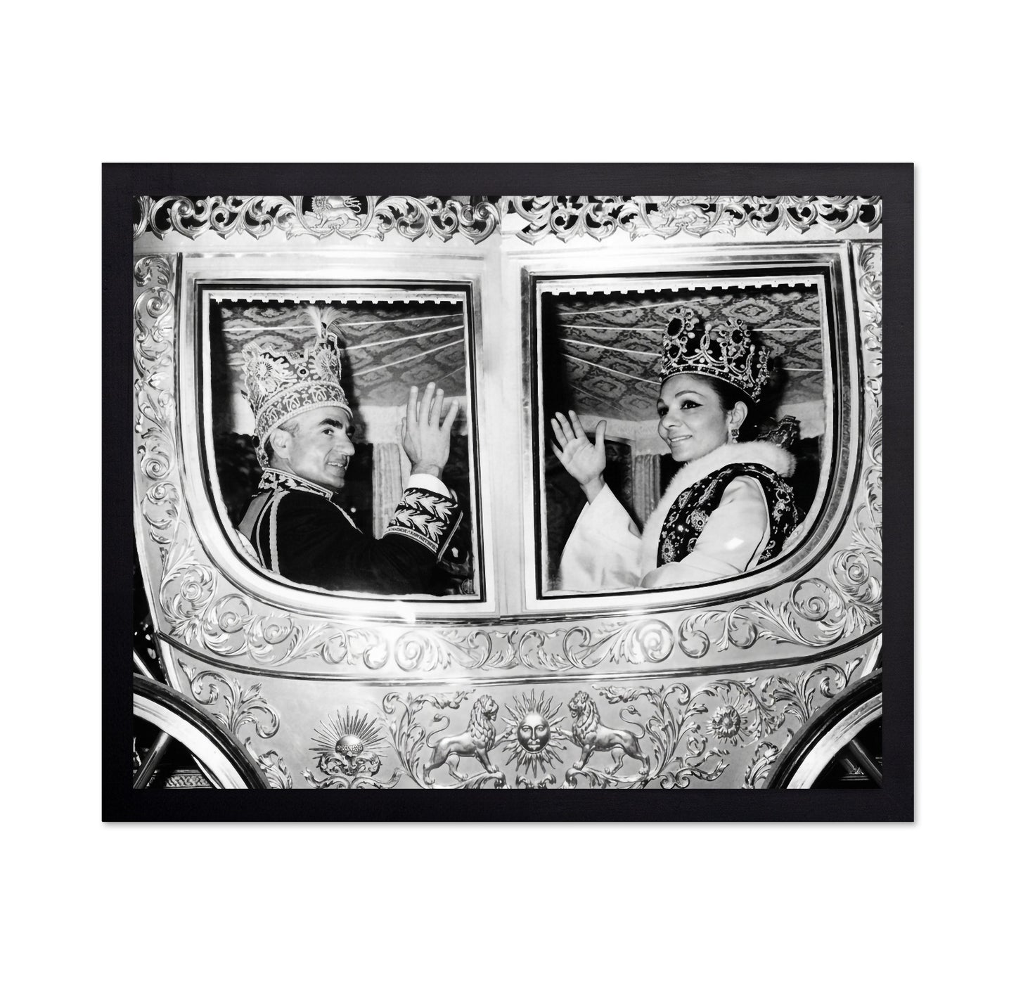 Mohammad Reza Pahlavi & Farah Pahlavi 1967