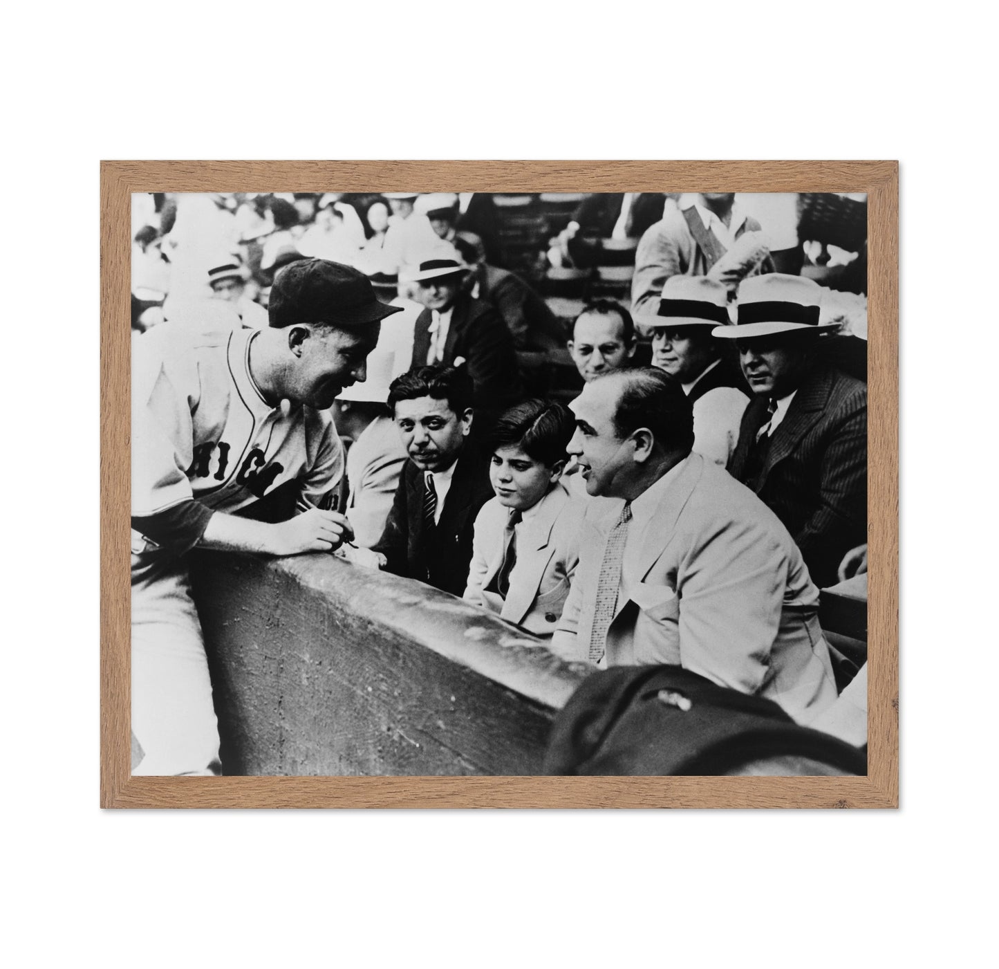 Gabby Hartnett & Al Capone 1931