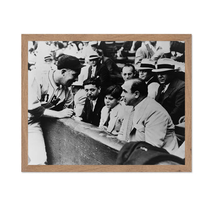 Gabby Hartnett & Al Capone 1931