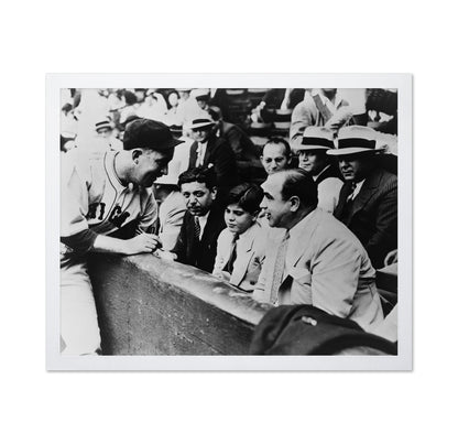 Gabby Hartnett & Al Capone 1931