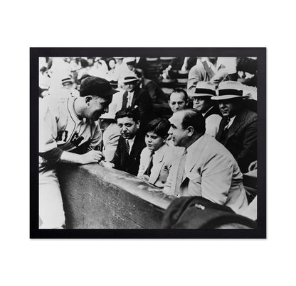 Gabby Hartnett & Al Capone 1931