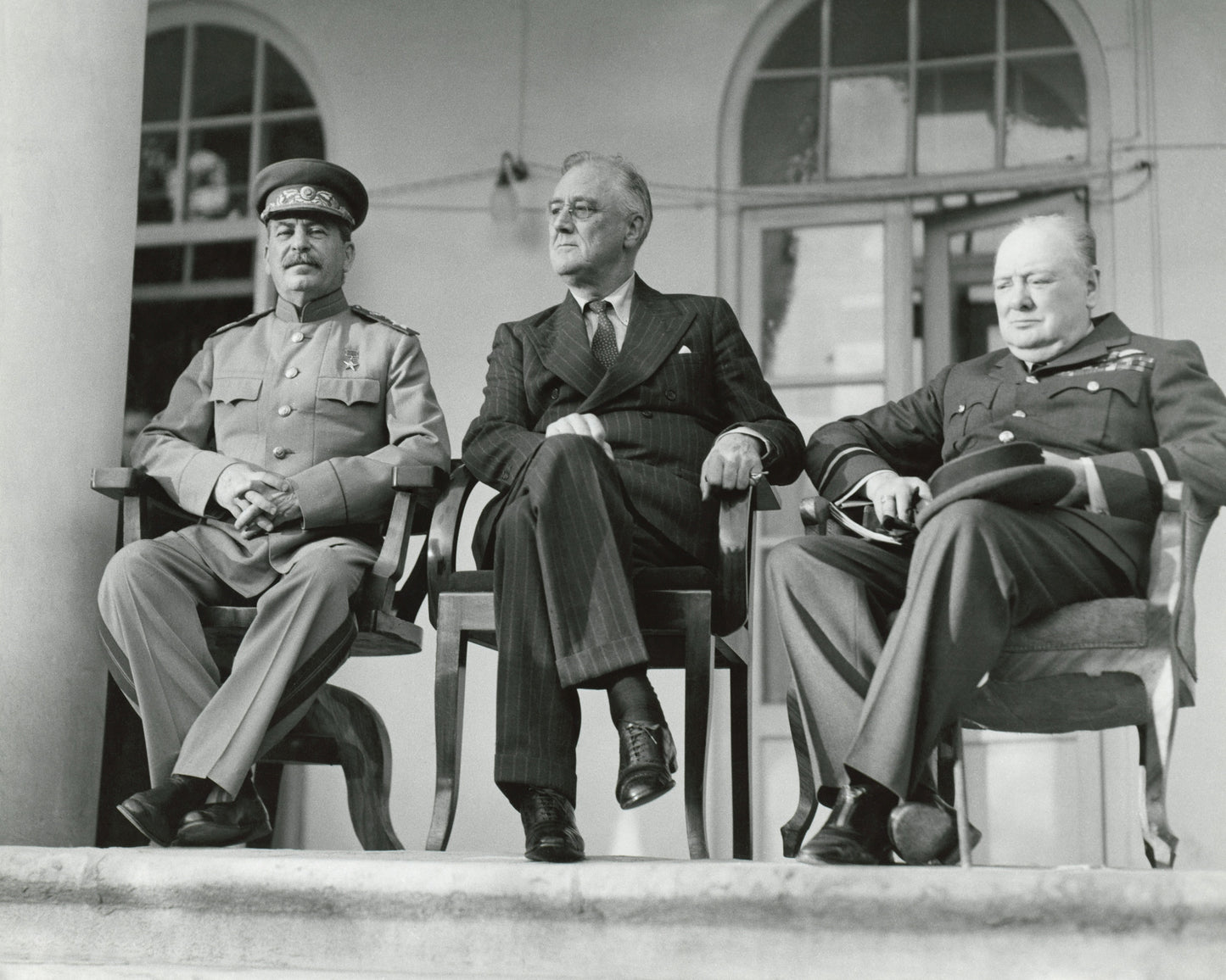 Tehran Leaders 1943 Joseph Stalin