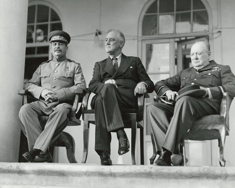 Tehran Leaders 1943 Joseph Stalin