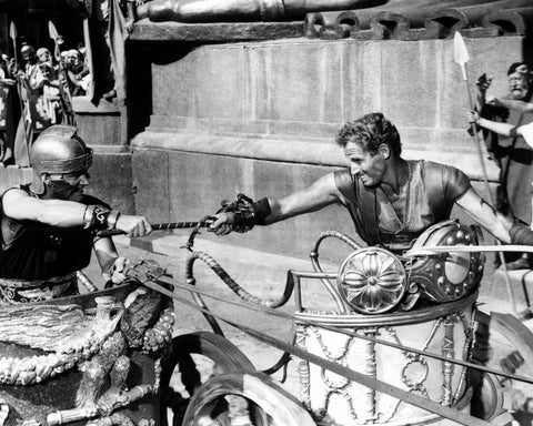 Ben-Hur 1959 Stephen Boyd & Charlton Heston