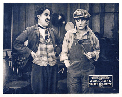 Behind The Screen 1916 Charles Chaplin