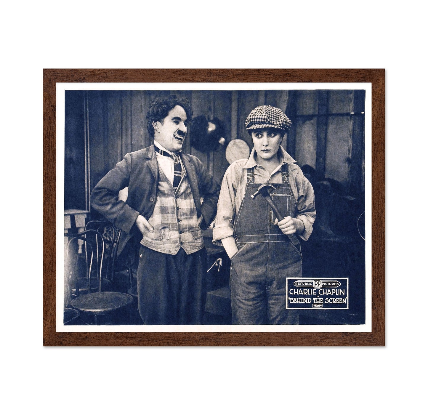 Behind The Screen 1916 Charles Chaplin