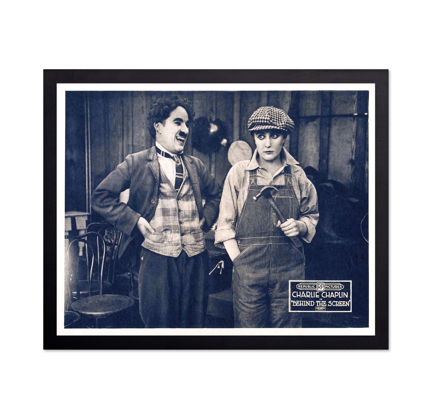 Behind The Screen 1916 Charles Chaplin