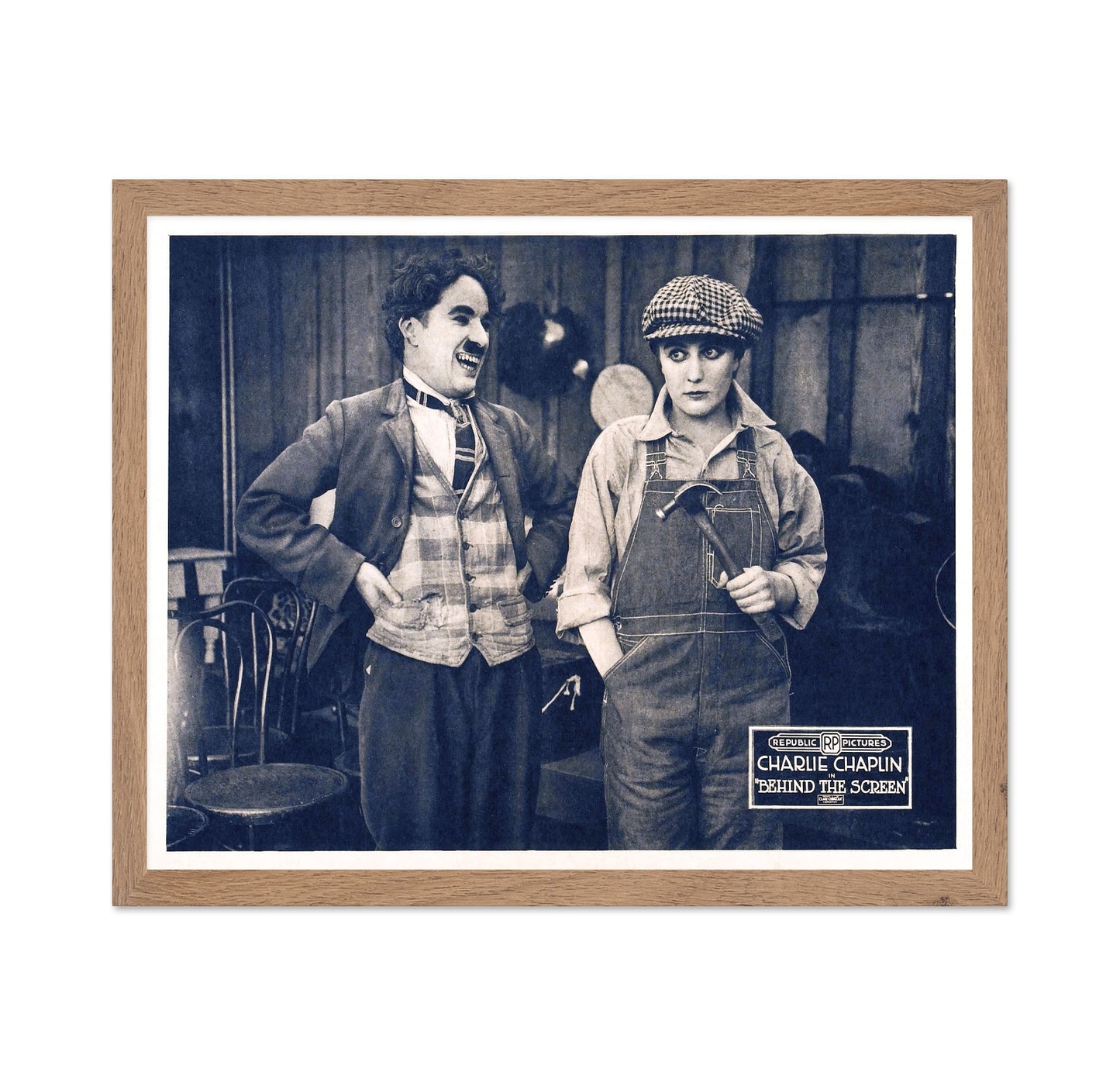 Behind The Screen 1916 Charles Chaplin