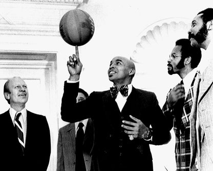 Harlem Globetrotters Gerald Ford 1974