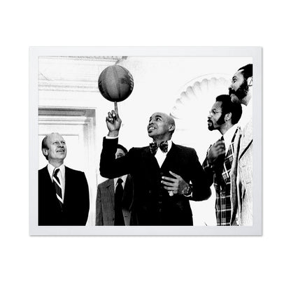 Harlem Globetrotters Gerald Ford 1974