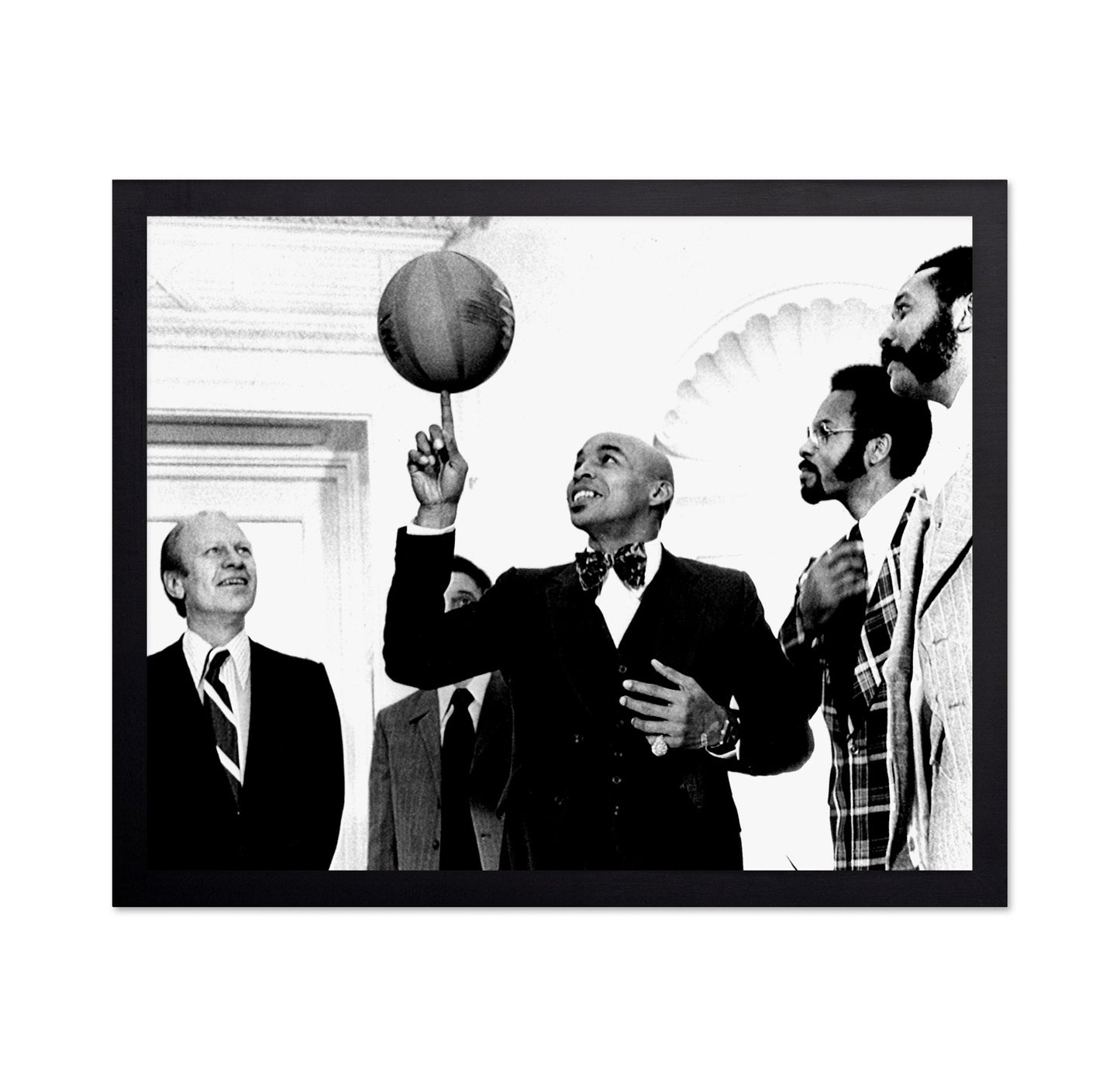 Harlem Globetrotters Gerald Ford 1974