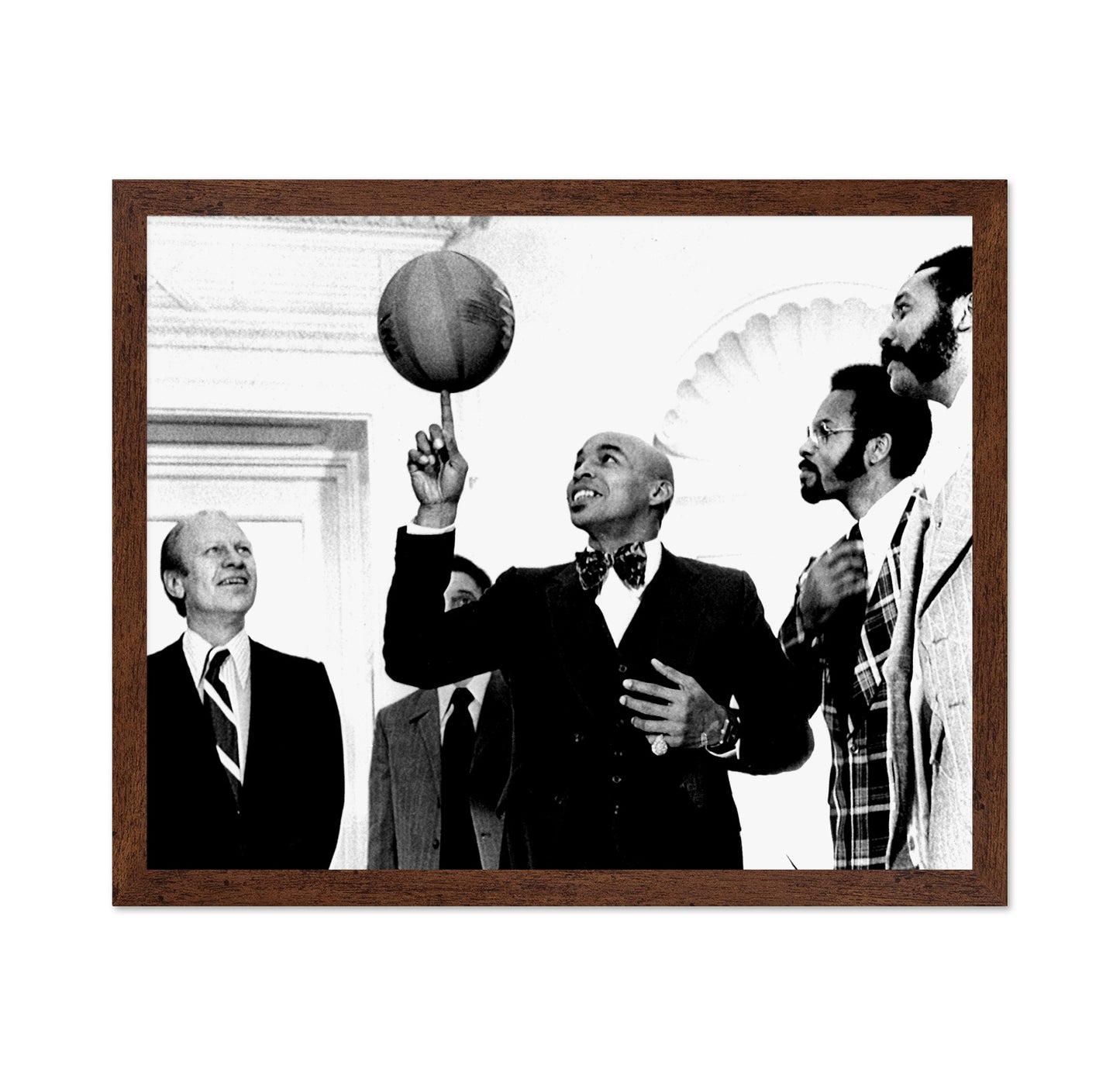 Harlem Globetrotters Gerald Ford 1974